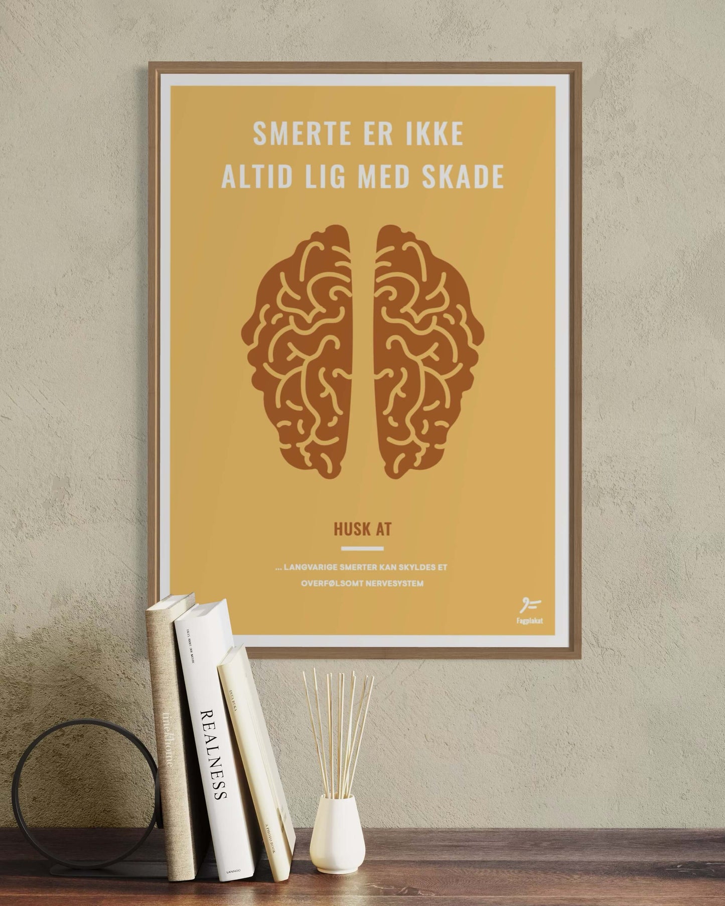 Fagplakat | Smerte Er Ikke Altid Lig Med Skade