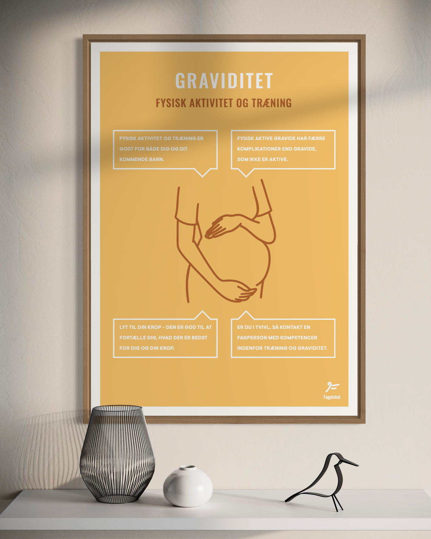 Fagplakat | Graviditet - Fysisk Aktivtet og Træning