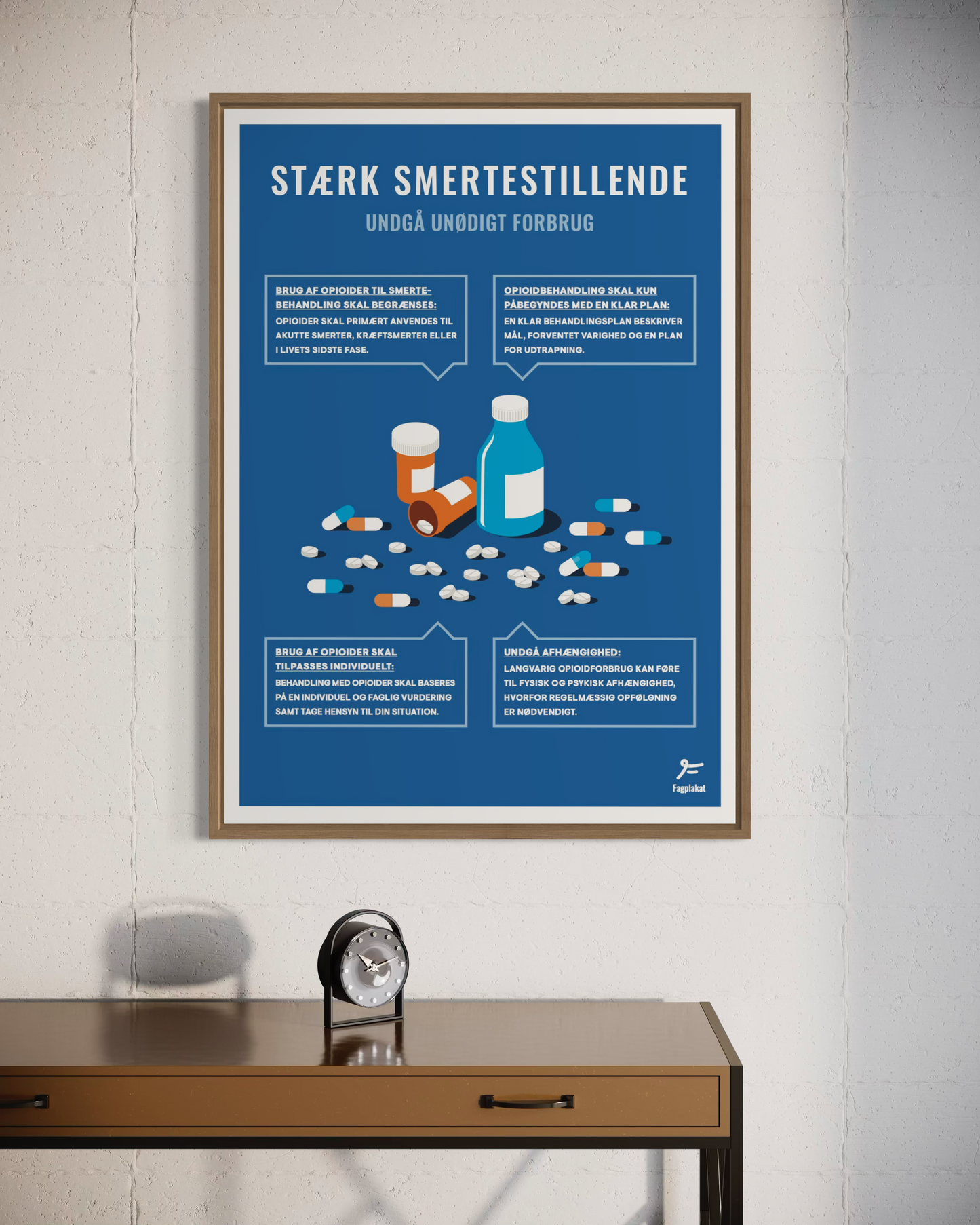 Fagplakat | Stærk smertestillende