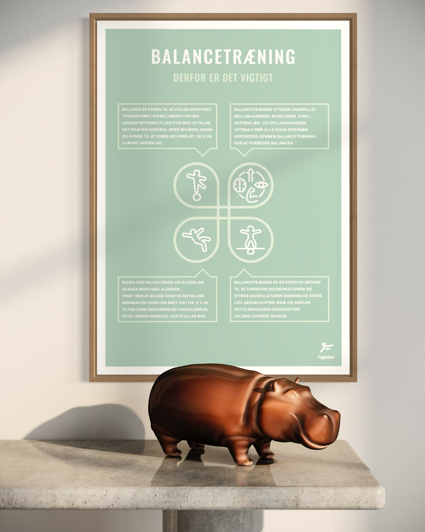 Fagplakat | Balancestræning - Derfor er det vigtigt