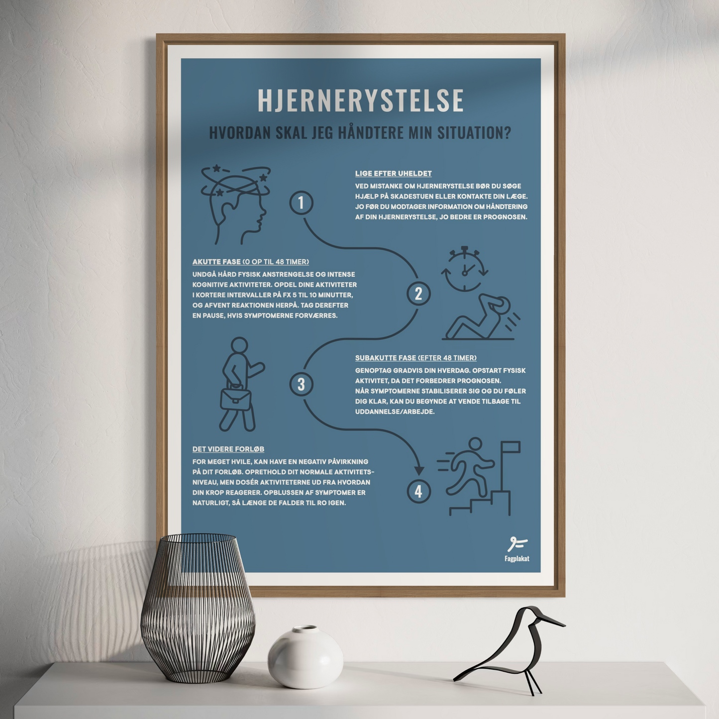 Fagplakat | Hjernerystelse - Håndtering