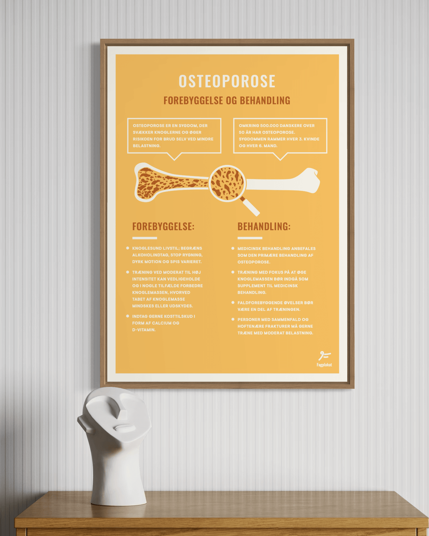 Fagplakat | Osteoporose - Forebyggelse og Behandling